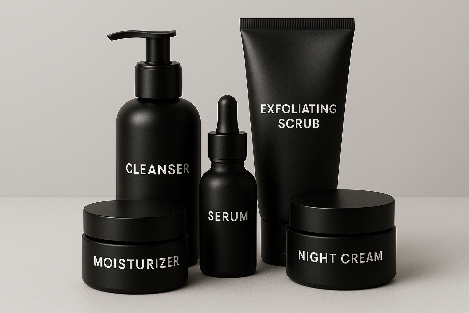 Complete Skincare Bundle - Light Grey